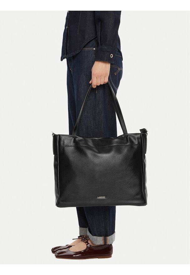 Lasocki Torebka C- MLS-J-023-05 Czarny. Kolor: czarny