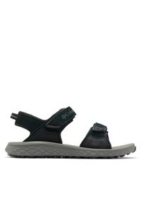 columbia - Columbia Sandały Konos Hiker 2-Strap 2121561 Czarny. Kolor: czarny. Materiał: zamsz, skóra #1
