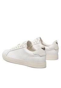 Emporio Armani Sneakersy X4X316 XM741 M801 Biały. Kolor: biały. Materiał: materiał #4