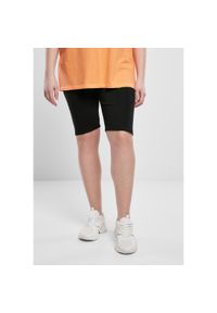 Urban Classics - Szorty damskie duże rozmiary Urban Classic waist. Kolor: czarny. Długość: krótkie #1