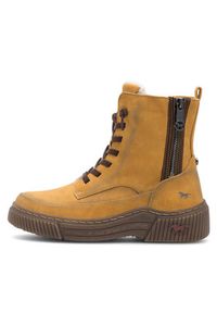Mustang Trzewiki 1436-604 Żółty. Kolor: żółty. Materiał: skóra #3