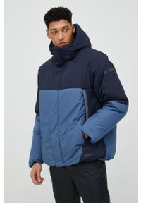 adidas TERREX kurtka sportowa puchowa Myshelter kolor niebieski. Kolor: niebieski. Materiał: puch. Sezon: zima #1