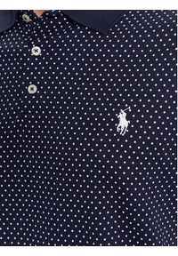 Polo Ralph Lauren T-Shirt 710929073001 Granatowy Regular Fit. Typ kołnierza: polo. Kolor: niebieski. Materiał: bawełna #4