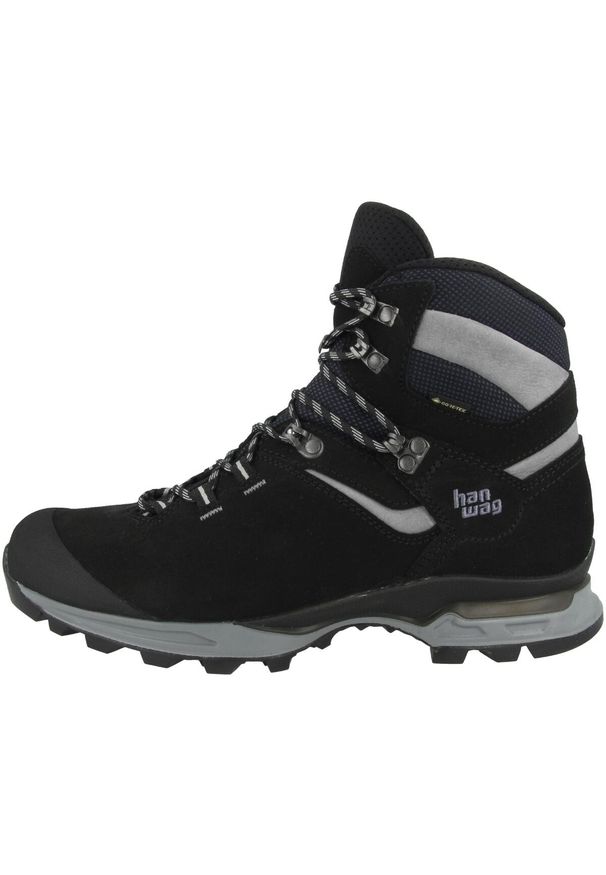 Buty trekkingowe męskie Hanwag Tatra Light GTX. Kolor: czarny, szary, wielokolorowy. Materiał: zamsz, materiał, syntetyk