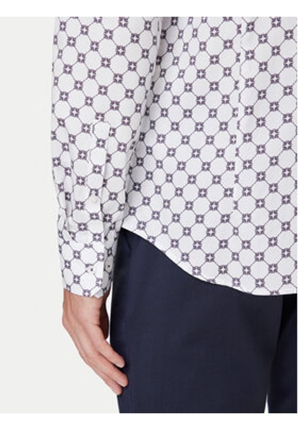 JOOP! Koszula 17 JSH-63Pierce 30047175 Écru Slim Fit. Materiał: bawełna