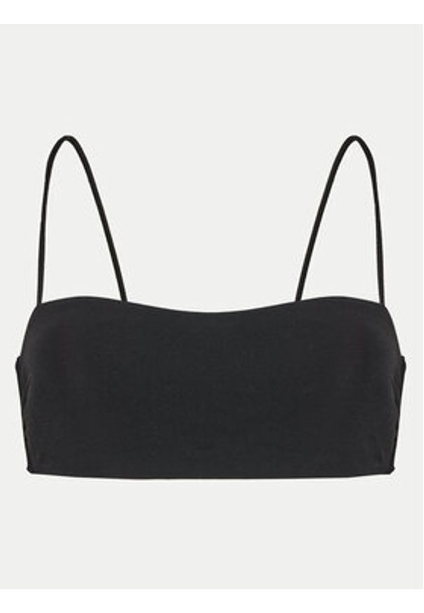 Calvin Klein Swimwear Góra od bikini KW0KW02744 Czarny. Kolor: czarny. Materiał: syntetyk