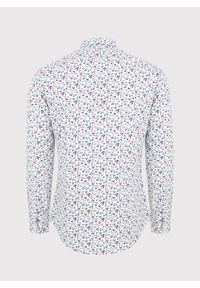 Pako Lorente - PAKO LORENTE – Koszula męska w kwiatowy wzór długi rękaw. Okazja: na co dzień. Materiał: bawełna, elastan. Długość rękawa: długi rękaw. Długość: długie. Wzór: kwiaty. Styl: casual #3