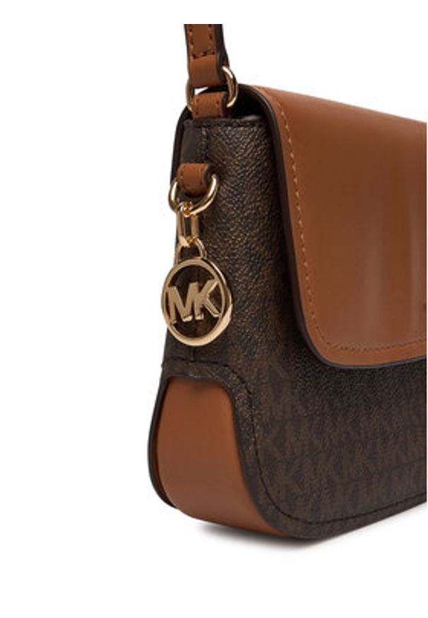 MICHAEL Michael Kors Torebka 32R6G0XC1B Brązowy. Kolor: brązowy. Materiał: skórzane