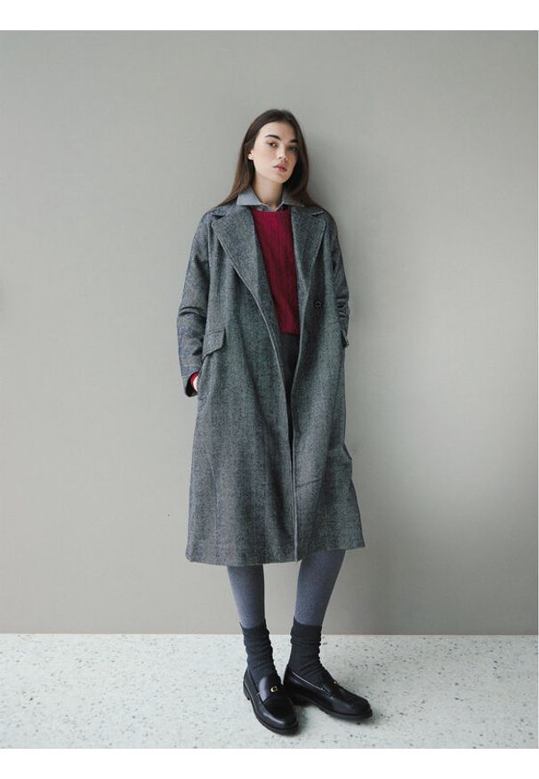 Robe di Kappa Płaszcz przejściowy Jeannie 62123UW Czarny Regular Fit. Kolor: czarny. Materiał: syntetyk