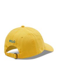 Polo Ralph Lauren Czapka z daszkiem Classic Sport Cap 710667709080 Żółty. Kolor: żółty. Materiał: materiał. Styl: sportowy #3