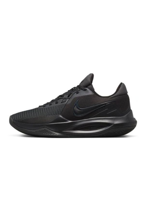 Buty Nike Precision Vi M DD9535-001 czarne. Okazja: na co dzień. Kolor: czarny. Materiał: materiał, syntetyk, guma. Szerokość cholewki: normalna