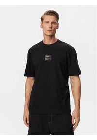 Hugo - HUGO T-Shirt Dumeon 50557445 Czarny Regular Fit. Kolor: czarny. Materiał: bawełna #1