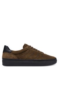 Vagabond Shoemakers Sneakersy Leo 5996-040-51 Khaki. Kolor: brązowy. Materiał: zamsz, skóra