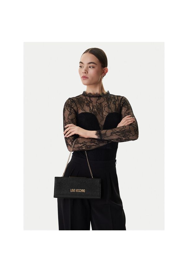 Love Moschino - Torebka LOVE MOSCHINO. Kolor: czarny