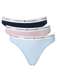TOMMY HILFIGER - Tommy Hilfiger Komplet fig UW0UW05529 Kolorowy. Materiał: bawełna. Wzór: kolorowy #9