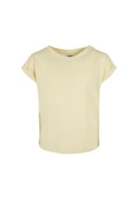 Urban Classics - Organiczna Koszulka Na Ramiączkach Dla Dziewcząt. Kolor: żółty. Długość rękawa: na ramiączkach. Sport: turystyka piesza #1