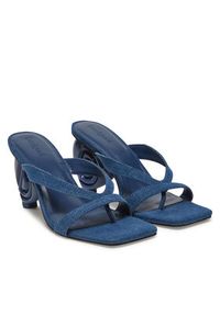 Desigual Japonki 25SSSD01 Granatowy. Kolor: niebieski. Materiał: materiał #4