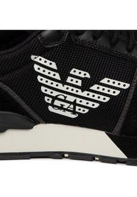 Emporio Armani Sneakersy X4X289 XM499 Q428 Czarny. Kolor: czarny. Materiał: materiał #9