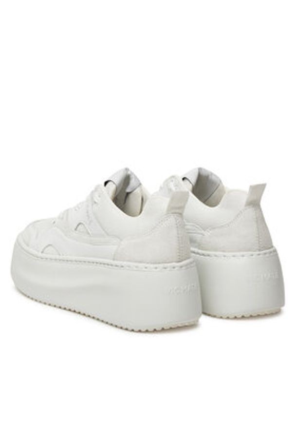 Vic Matié Sneakersy 1G3054D W62BQBT175 Biały. Kolor: biały. Materiał: skóra