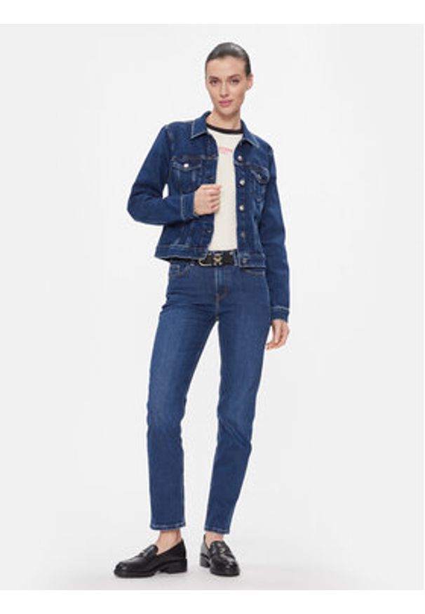 TOMMY HILFIGER - Tommy Hilfiger Jeansy Classic WW0WW40648 Granatowy Straight Fit. Kolor: niebieski