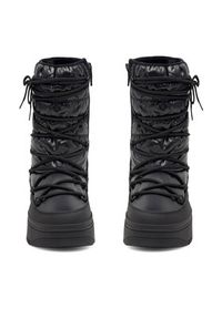 Jenny Fairy Śniegowce SENA SK23028-02 Czarny. Kolor: czarny. Materiał: materiał #6