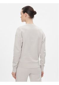 Calvin Klein Bluza Metallic Micro Logo Sweatshirt K20K206961 Beżowy Regular Fit. Kolor: beżowy. Materiał: syntetyk #2