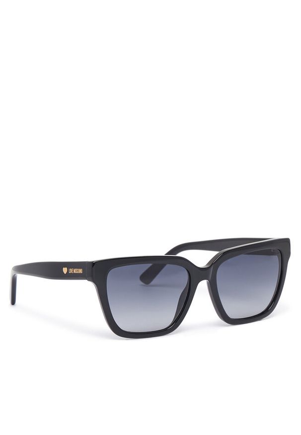 Love Moschino - Okulary przeciwsłoneczne LOVE MOSCHINO. Kolor: czarny