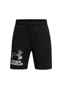 Spodnie sportowe dziewczęce Under Armour 1383333001. Kolor: czarny. Materiał: syntetyk, materiał. Długość: krótkie #1