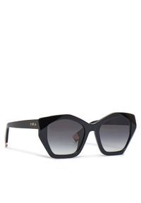 Furla Okulary przeciwsłoneczne WD00130 A.0116 O6000 Czarny. Kolor: czarny