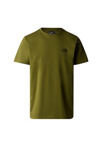 Koszulka turystyczna męska The North Face M Simple Dome Tee. Kolor: zielony