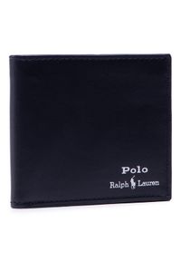 Polo Ralph Lauren Duży Portfel Męski Mpolo C0 D2 405803865002 Czarny. Kolor: czarny. Materiał: skóra