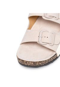 Clara Barson Klapki WYL1910-3 Beżowy. Kolor: beżowy. Materiał: materiał #3