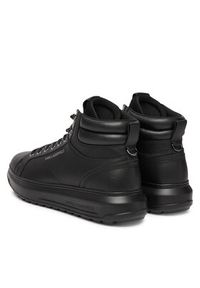 Karl Lagerfeld - KARL LAGERFELD Sneakersy KL57555 Czarny. Kolor: czarny. Materiał: skóra #5