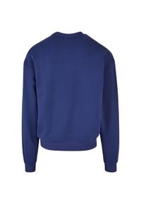 Urban Classics - Bluza Męska Ultra Heavy Crew Neck. Kolor: niebieski