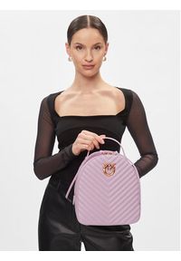 Pinko Plecak Love Click Classic Backpack . PE 24 PLTT 102530 A1J2 Fioletowy. Kolor: fioletowy. Materiał: skóra #4