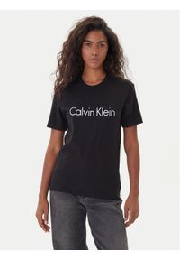 Calvin Klein Underwear T-Shirt 000QS61105E Czarny Regular Fit. Kolor: czarny. Materiał: bawełna