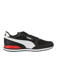 Puma - Męskie Buty Sportowe St Runner V3 Mesh. Kolor: czerwony, biały, wielokolorowy, czarny. Materiał: mesh. Sport: turystyka piesza