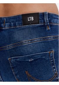 LTB Szorty jeansowe Judie 60136 14946 Niebieski Slim Fit. Kolor: niebieski. Materiał: bawełna, jeans #5