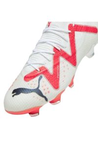 Buty piłkarskie Puma Future Ultimate Low FG/AG M 107359 01 białe białe. Kolor: biały. Materiał: materiał, dzianina. Szerokość cholewki: normalna. Sport: piłka nożna #5