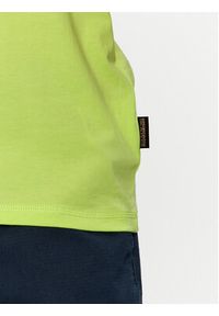 Napapijri T-Shirt S-Kreis NP0A4HQR Żółty Regular Fit. Kolor: żółty. Materiał: bawełna