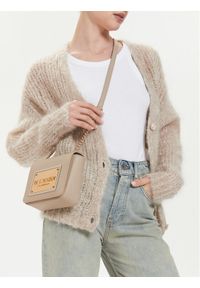 Love Moschino - LOVE MOSCHINO Torebka JC4357PP0IK1211A Beżowy. Kolor: beżowy. Materiał: skórzane #1