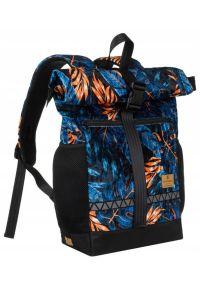 Plecak turystyczny Peterson [DH] PTN PLEC-TUR print niebieski. Kolor: niebieski. Materiał: materiał. Wzór: nadruk