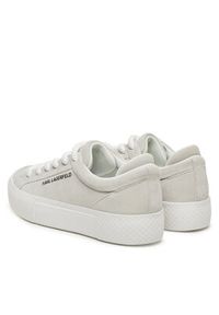 Karl Lagerfeld - KARL LAGERFELD Sneakersy KL50722 Szary. Kolor: szary. Materiał: skóra, zamsz #6