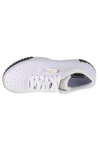 Buty Puma Cali W 369155-04 białe. Okazja: na co dzień. Kolor: biały. Materiał: materiał, guma