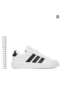 Adidas - adidas Sneakersy Grand Court 3.0 JP9365 Biały. Kolor: biały. Materiał: skóra #6
