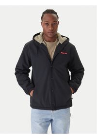 Quiksilver Kurtka przejściowa Rain Cloud EQYJK04186 Czarny Regular Fit. Kolor: czarny. Materiał: syntetyk