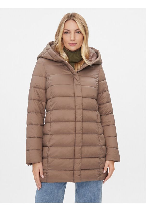 Vero Moda Kurtka zimowa 10291052 Brązowy Regular Fit. Kolor: brązowy. Materiał: syntetyk. Sezon: zima