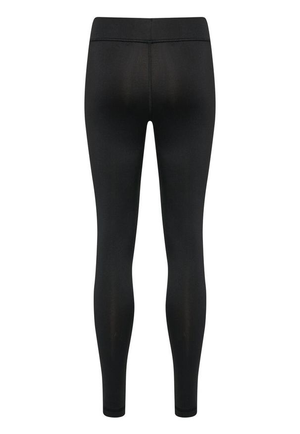 Legginsy dziecięce Hummel Core XK. Kolor: czarny. Materiał: materiał. Wzór: nadruk