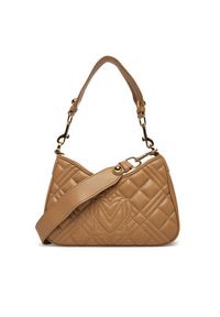 Love Moschino - LOVE MOSCHINO Torebka JC4152PP0NLA0104 Beżowy. Kolor: beżowy. Materiał: skórzane #5