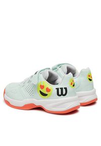 Wilson Buty do tenisa Kaos Emo K WRS331830 Zielony. Kolor: zielony. Materiał: skóra. Sport: tenis #6